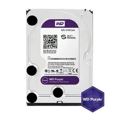 هارددیسک اینترنال ظرفیت 6 ترابایت وسترن دیجیتال مدل Purple WD60PURZ