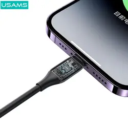 کابل شارژ و دیتا Lightning یوسمز مدل US-SJ595 - فروشگاه شیراز لپ تاپ