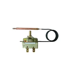 ترموستات 300 درجه دنباله دار 2 فیش تکبان 50 عددی