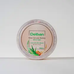 کرم مرطوب کننده عسل و آلوئه ورا دلبان