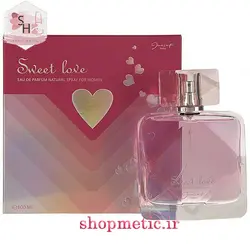 JACSAF ادکلن زنانه سوییت لاو 100میلSWEET LOVE