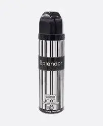 اسپری اسپلندور مدل Splendor Black مردانه حجم 200 میلی لیتر