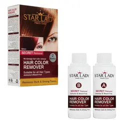 بی رنگ کننده (ریموور) مو استار لیدی مدل secretحجم 200 میلی لیتر