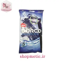 ژیلت دورکو 2 لبه ساده 5 تایی