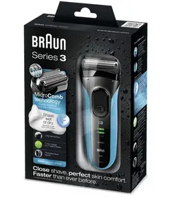 ماشین اصلاح (ریش تراش )صورت براون مدل 3040s