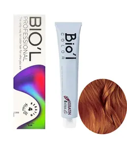 رنگ موی بیول رنگ بلوند شکلات پرتغالی تیره 6.84