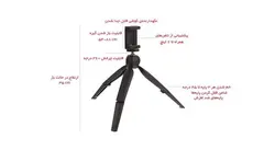سه پایه نگهدارنده گوشی موبایل یونیمات مدل D909