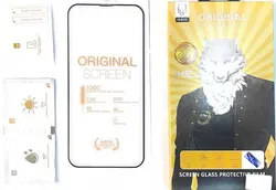 گلس سری 14 آیفون با محافظ توری اسپیکر