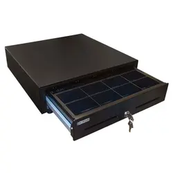 کشو پول 4 خانه زنگدار مشکی ای پوز E-POS ECH 410