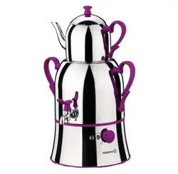 سماور برقی کرکماز بنفش مدل Nosta Mega A338