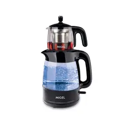 چای‌ساز میگل مشکی نقره ای مدل GTS 070