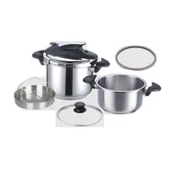 زودپز دو قلو 4 و 6 لیتر یونیک مدل 8621