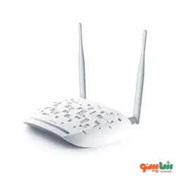 مودم روتر ADSL2 Plus بی‌سیم N300 تی پی-لینک مدل TD-W8961N_V1