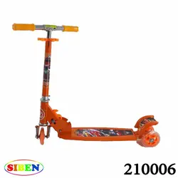 اسکوتر کودک زنگ دار و چراغ دار