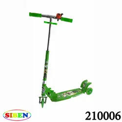اسکوتر کودک زنگ دار و چراغ دار