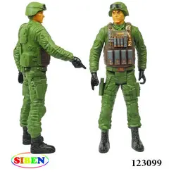 ست تفنگ اسباب بازی و سرباز