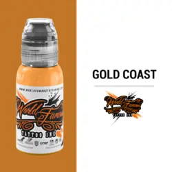 رنگ تاتو ورد فیمس گلد کست 30میل World Famous Gold Cast - فروشگاه آرایشی بهداشتی سیب
