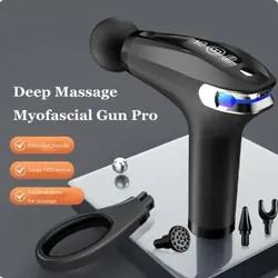 ماساژور تفنگی fascial gun pro مدل HB_005 فروشگاه سیب شاپ