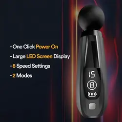 ماساژور تفنگی fascial gun pro مدل HB_005 فروشگاه سیب شاپ
