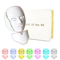 ماسک ال ای دی نقابی colorful led beauty mask - فروشگاه آرایشی بهداشتی سیب