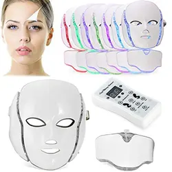 ماسک ال ای دی نقابی colorful led beauty mask - فروشگاه آرایشی بهداشتی سیب