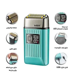 ماشین اصلاح موی سر و صورت وی جی آر مدل VGR V-357