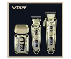 قیمت و خرید ست ماشین اصلاح سه کاره وی جی آر مدل V-642