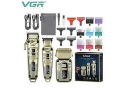 قیمت و خرید ست ماشین اصلاح سه کاره وی جی آر مدل V-642
