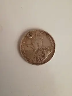 سکه کمیاب هندی جرج پنجم پادشاه بریتانیا