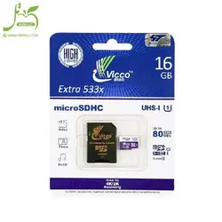 کارت حافظه microSDHC ویکومن مدل Extra 533X ظرفیت 16 گیگ