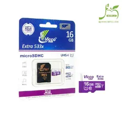 کارت حافظه microSDHC ویکومن مدل Extra 533X ظرفیت 16 گیگ