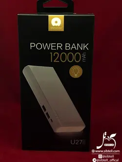 پاوربانک WUW مدل U27 با ظرفیت ۱۲۰۰۰ میلی آمپر