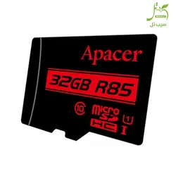 کارت حافظه microSDHC اپیسر  ظرفیت 32 گیگابایت کلاس 10 استاندارد UHS-I U1 سرعت 85MBps کد AP32GMCSH10U5-RA