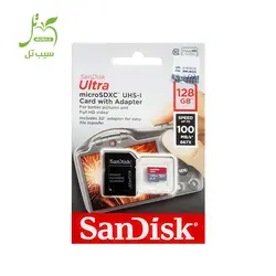 کارت حافظه microSDHC سن دیسک مدل ultra ظرفیت 128 GB _ سرعت استانداردUHS 1