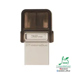 فلش 32 گیگ کینگستون- نوع رابط USB 2.0 _ مدل DTDUO
