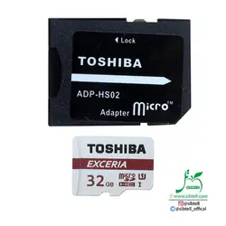 کارت حافظه microSDHC توشیبا مدل M302-EA _ ظرفیت 32 GB _ سرعت استانداردClass 10