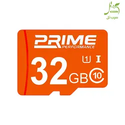 کارت حافظه پرایم microSDHC کلاس ۱۰ ظرفیت ۳۲ گیگابایت