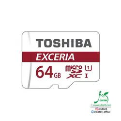 کارت حافظه microSDHC توشیبا مدل M302-EA_ ظرفیت64 GB _ سرعت استانداردClass 10
