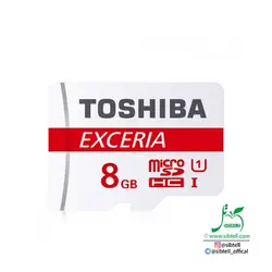 کارت حافظه microSDHC توشیبا مدل M302-EA _ ظرفیت 8 GB _ سرعت استانداردClass 10