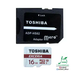 کارت حافظه microSDHC توشیبا مدل M302-EA _ ظرفیت16 GB _ سرعت استانداردClass 10