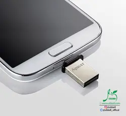 فلش  Apacer OTG  - ظرفیت 16 گیگابایت_ نوع رابط USB 2.0 _ مدل AH175