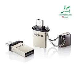فلش  Apacer OTG  - ظرفیت 16 گیگابایت_ نوع رابط USB 2.0 _ مدل AH175