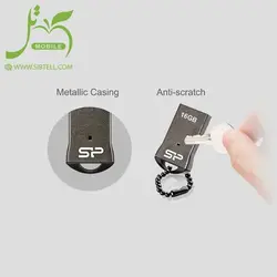 فلش مموری سیلیکون پاور مدل Touch T01 ظرفیت 64 گیگابایت