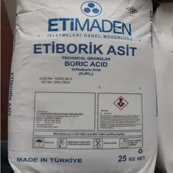 خرید اسید بوریک از معتبرترین مرجع فروش مواد شیمیایی