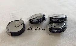 سوپر خازن 1 فاراد 5.5 ولت EATON آمریکا Long cycle life مناسب بک آپ و حافظه