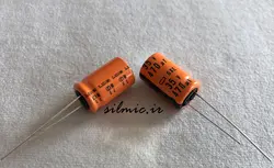 خازن دما بالا 470 میکرو فاراد 35 ولت nippon ژاپن سری gxe با تحمل دمای ۱۲۵