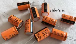 خازن دما بالا 220 میکرو فاراد 100 ولت nippon ژاپن سری gxe با تحمل دمای ۱۲۵