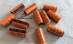 خازن دما بالا 330 میکرو فاراد 80 ولت nippon ژاپن سری gxe با تحمل دمای ۱۲۵