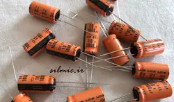 خازن دما بالا 1000 میکرو فاراد 10 ولت nippon ژاپن سری gxe با تحمل دمای ۱۲۵