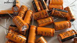 خازن دما بالا 470 میکرو فاراد 50 ولت nippon ژاپن سری gxe با تحمل دمای ۱۲۵